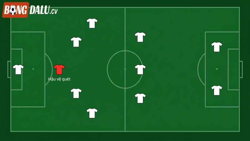Vai trò của vị trí Libero trong sơ đồ đội hình