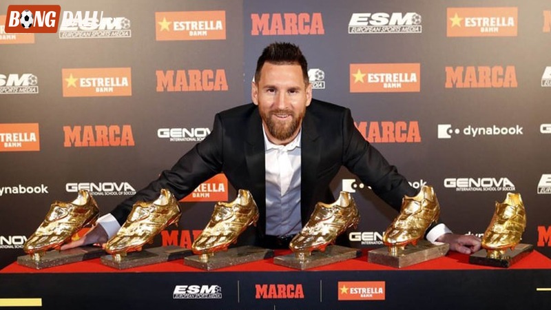 Top Cầu Thủ Có Nhiều Chiếc Giày Vàng Châu Âu nhất hiện nay