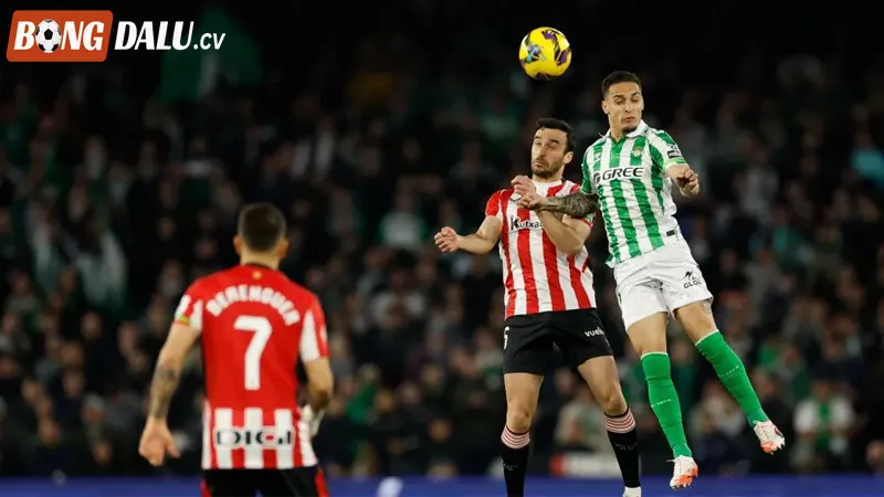 Phong độ gần đây của Athletic Bilbao vs Real Betis
