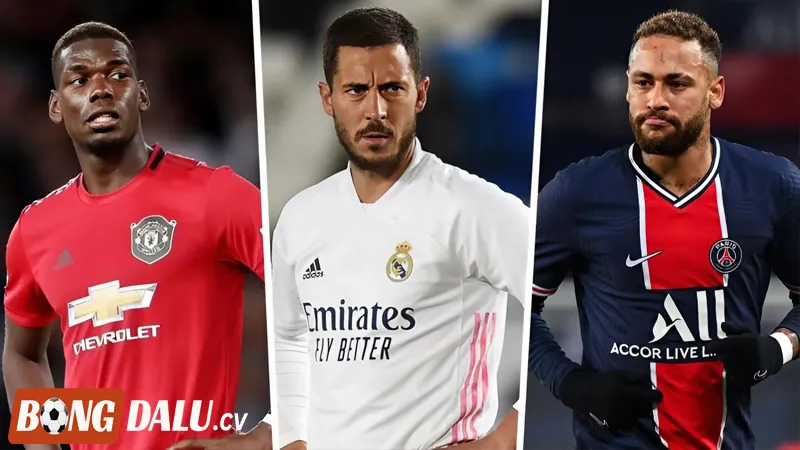 Top những cầu thủ có giá trị chuyển nhượng cao nhất lịch sử túc cầu