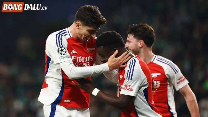 Phong độ gần đây của Arsenal vs Sporting Lisbon